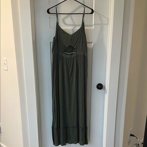 Olive Green Maxi Dress